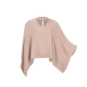 بلوز زنانه ریس مدل تنسل خفاشی  111601830