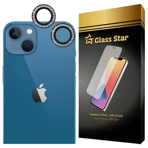 محافظ لنز دوربین شیشه‌ای گلس استار مدل NRIG20 مناسب برای گوشی موبایل اپل iPhone 15
