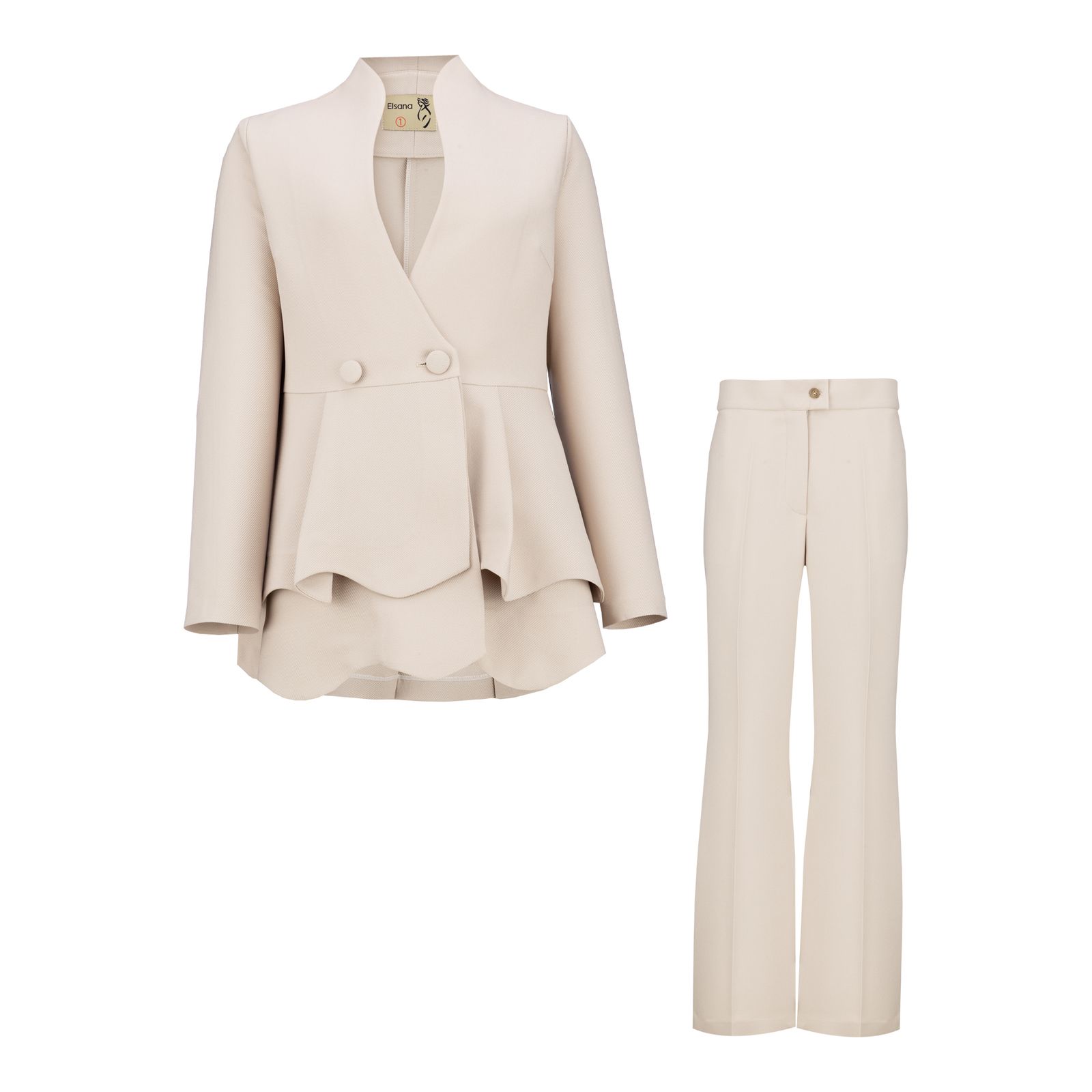 ست کت و شلوار زنانه السانا مدل بهارک کد 214579 -  - 37