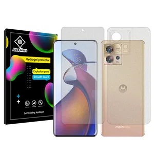 Arka Glass Tough model matte screen protector suitable for Motorola Edge 30 Fusion mobile phone along with the back of the phone protector