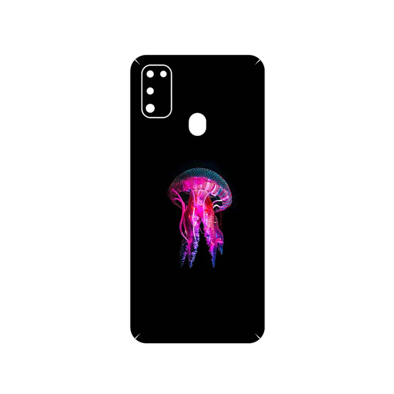 برچسب پوششی ماهوت مدل jellyfish مناسب برای گوشی موبایل سامسونگ Galaxy M30s