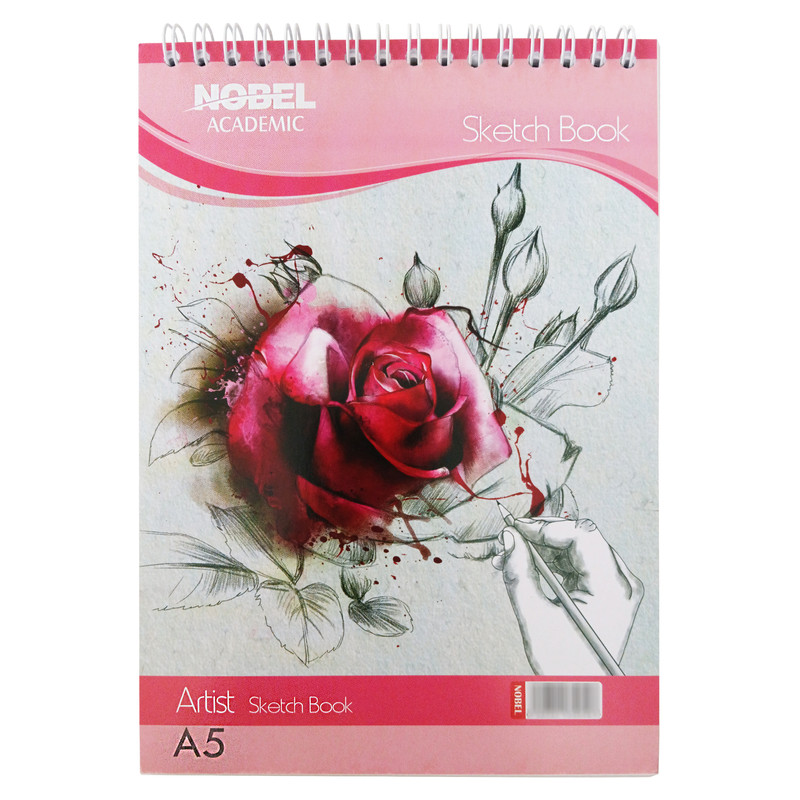 دفتر طراحی 25 برگ نوبل مدل اشتنباخ کد A5