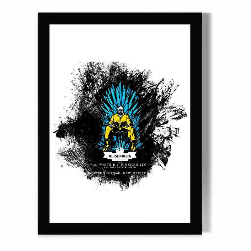 تابلو مدل دیواری طرح سریال برکینگ بد | Breaking Bad کد FD108