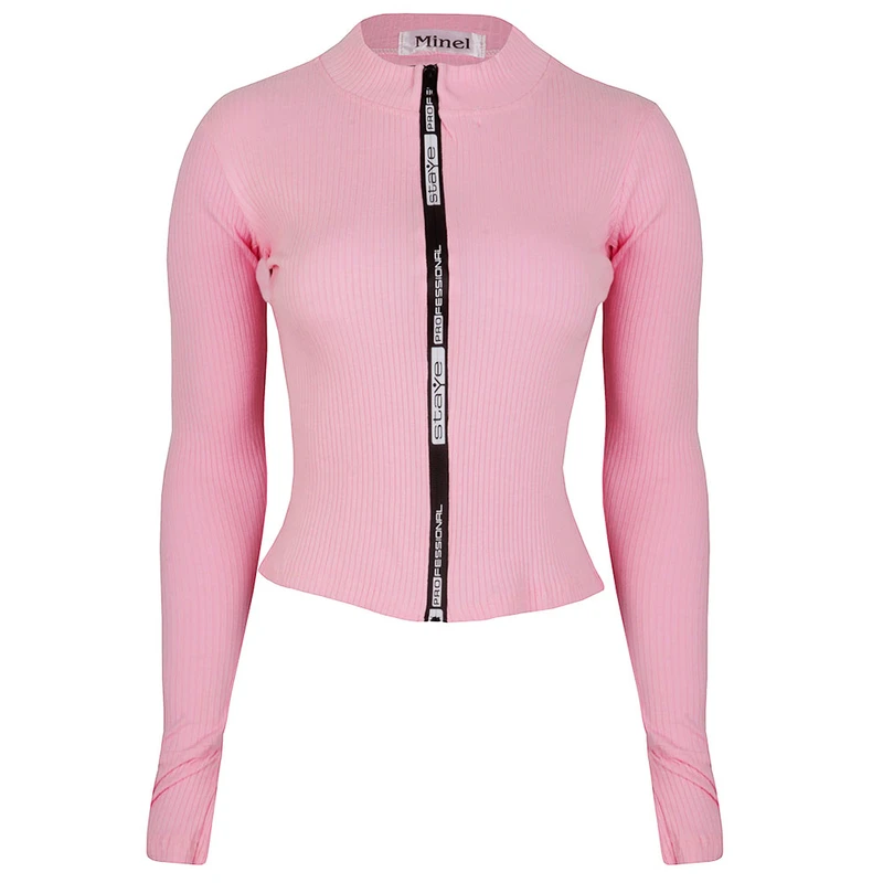 شومیز آستین بلند زنانه دکسونری مدل 256004804 زیپ دار