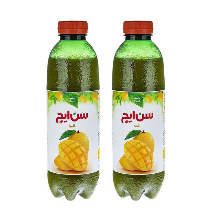 نکتار انبه سن ایچ حجم 750 میلی لیتر بسته 2 عددی