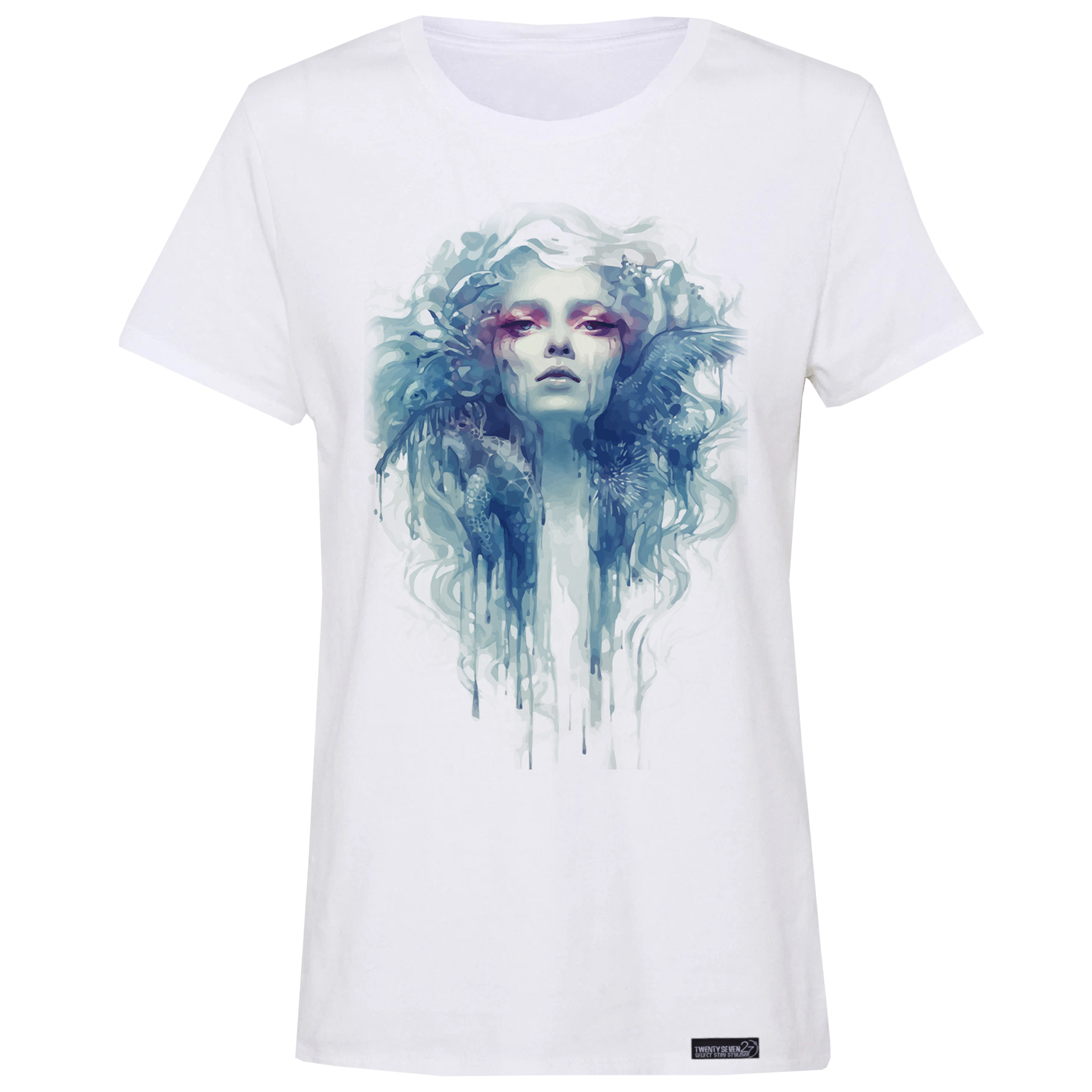 تی شرت آستین کوتاه زنانه 27 مدل GIRL کد WN1082