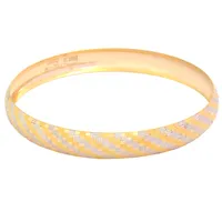 النگو طلا 18 عیار زنانه طلای مستجابی مدل اسپرلوس شطرنج 8041 کد 02 سایز 2