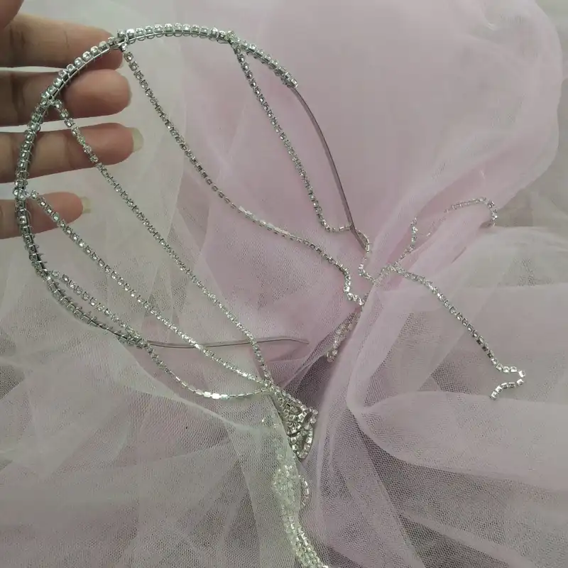 تل مو زنانه مدل آویز آبشاری