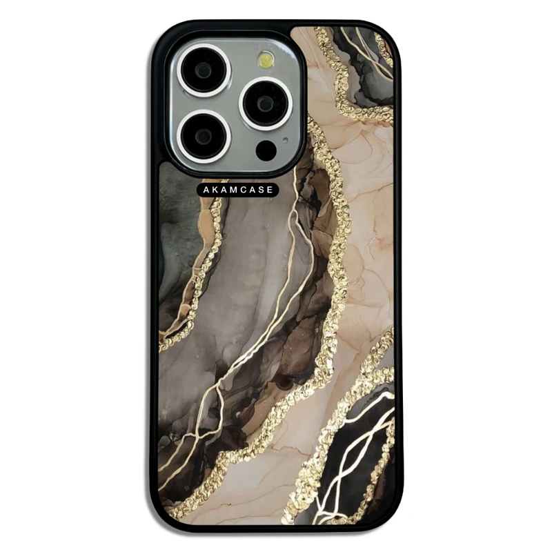 کاور آکام مدل AMC-WA15PRO-MARBLE-24 مناسب برای گوشی موبایل اپل iPhone 15 Pro