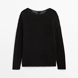 پلیور زنانه ماسیمو دوتی مدل OPEN KNIT SWEATER 