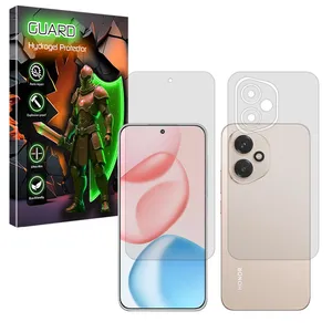 Guard Tough model matte screen protector suitable for Honor 400 mobile phone along with the back protector