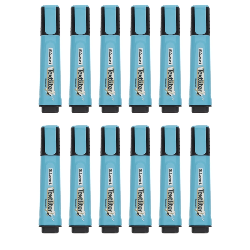 ماژیک علامت گذار لاکسر مدل AT-Textliter بسته 12 عددی