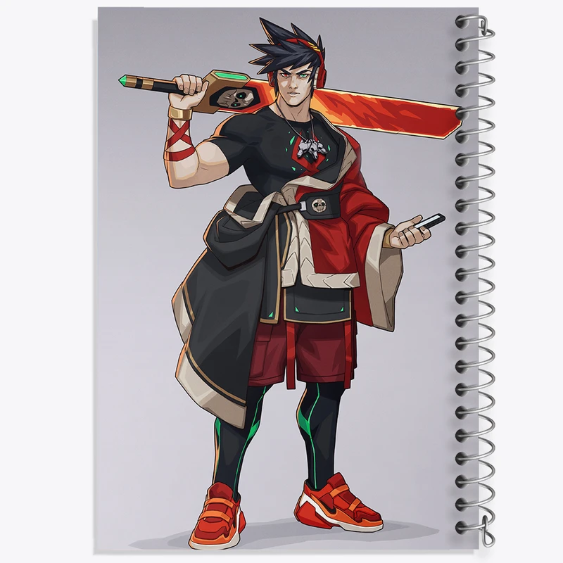 دفتر لیست خرید 50 برگ خندالو طرح بازی هادس (Hades) کد 32907