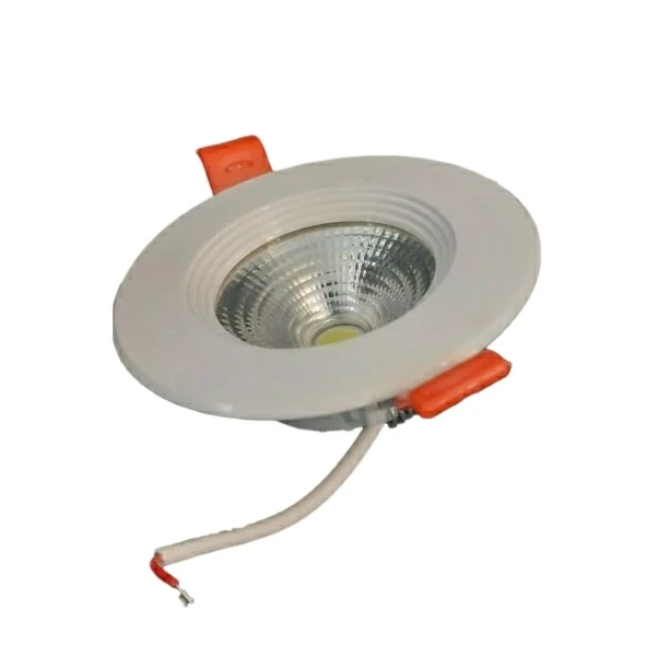 چراغ سقفی سی او بی 7 وات اپتونیکا مدل OP-DLQ5607R بسته 4 عددی