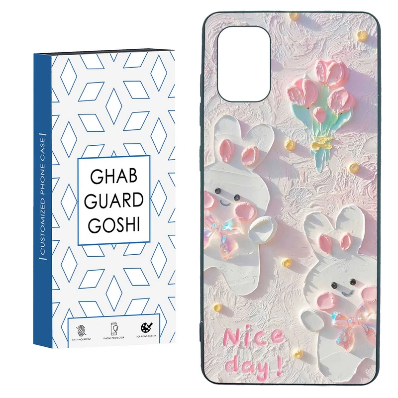 کاور قاب گارد گوشی طرح گل کد TPU-214 مناسب برای گوشی موبایل سامسونگ  GALAXY A31