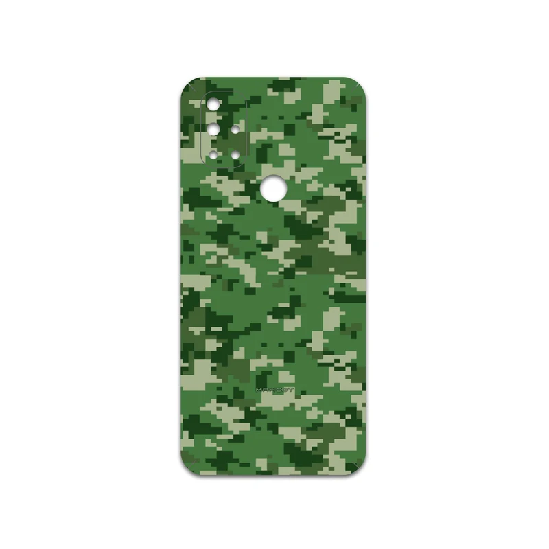 برچسب پوششی ماهوت مدل Army-Green-Pixel مناسب برای گوشی موبایل وان پلاس Nord N10 5G