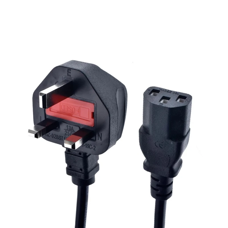 کابل برق سه پین منبع تغذیه کامپیوتر مدل Fuse طول 1.5 متر
