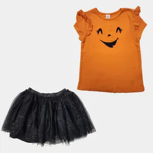 ست بلوز و دامن دخترانه ال سی وایکیکی مدل HALLOWEN