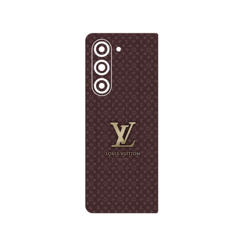 برچسب پوششی ماهوت مدل LOUIS_VUITTON_Logo مناسب برای گوشی موبایل سامسونگ Galaxy Z Fold 5