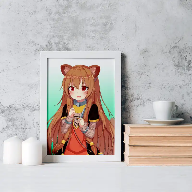 تابلو خندالو مدل رافتالیا انیمه ظهور قهرمان سپر کد 15937