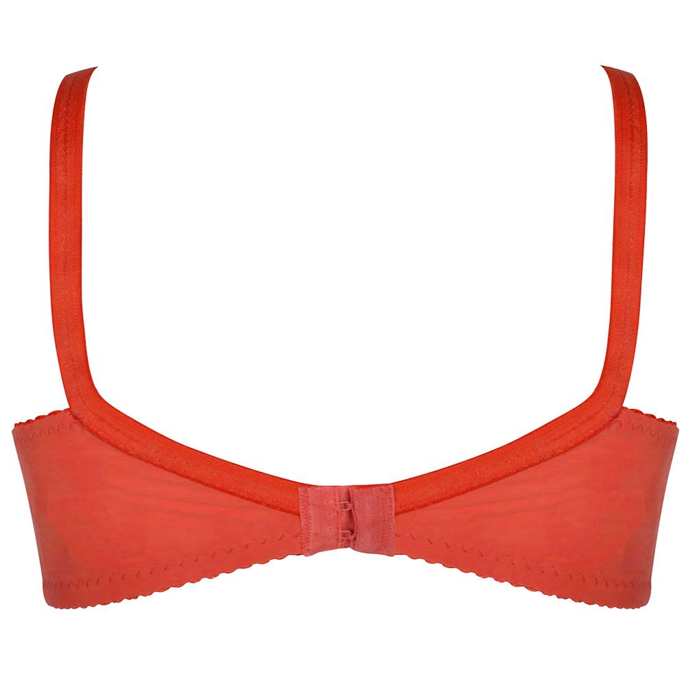 سوتین زنانه پرجامدا مدل 355011928 دانتل رنگ گلبهی -  - 2