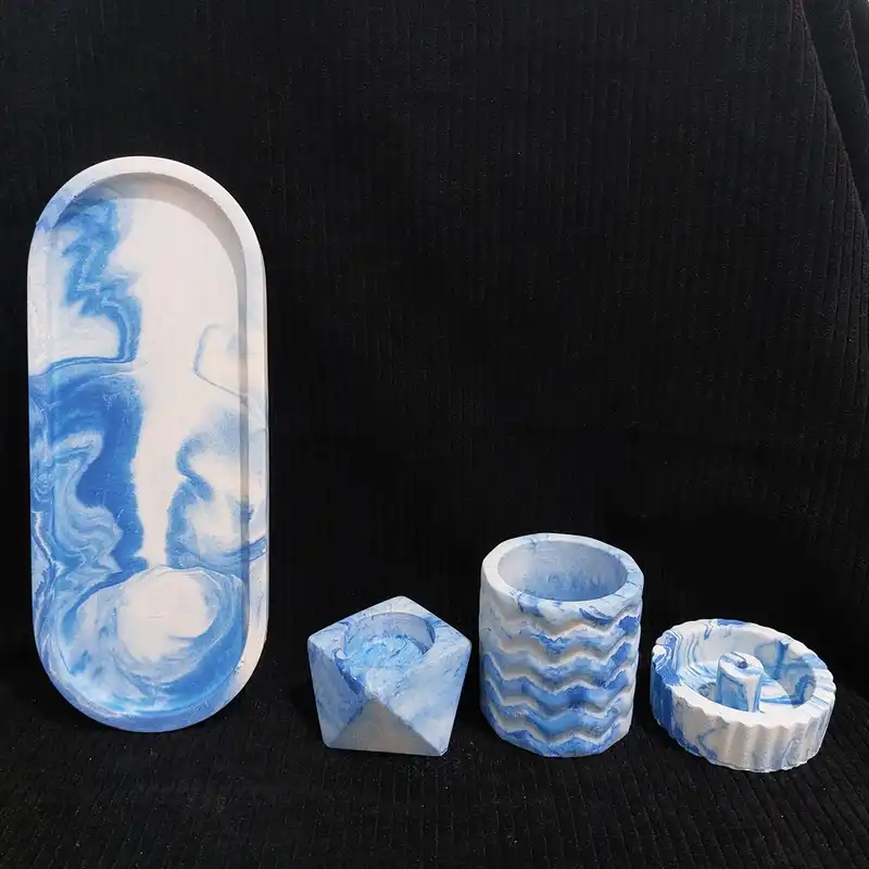 ست جاشمعی و جاعودی و جاکبریتی کد 102 به همراه سینی مجموعه 4 عددی