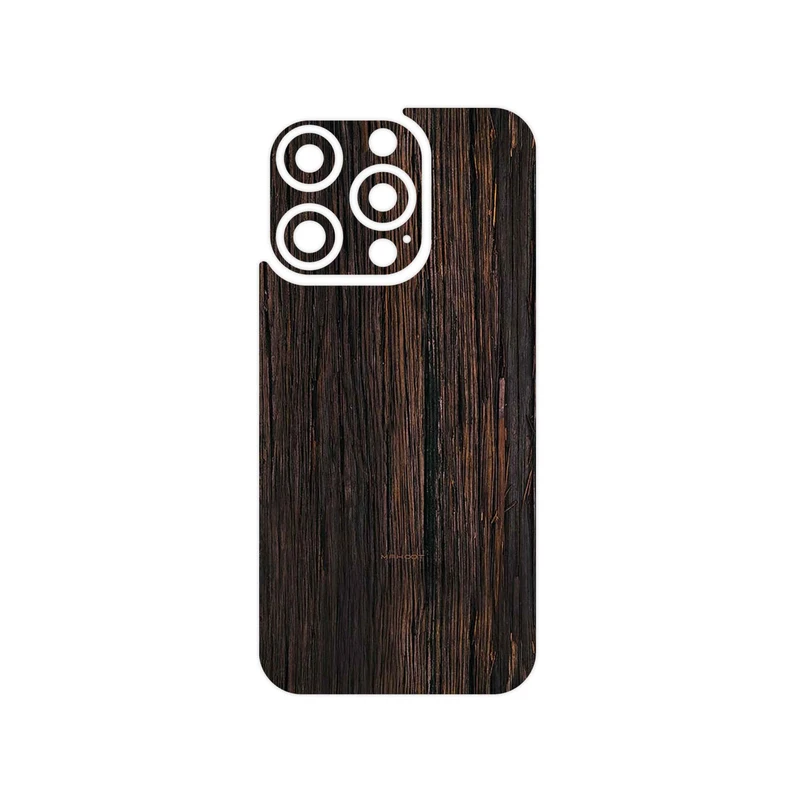 برچسب پوششی ماهوت مدل Burned_Wood مناسب برای گوشی موبایل اپل iPhone 15 Pro