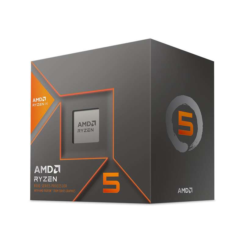 پردازنده مرکزی ای ام دی مدل Ryzen 5 8500G BOX پردازنده مرکزی ای ام دی مدل Ryzen 5 8500G BOX