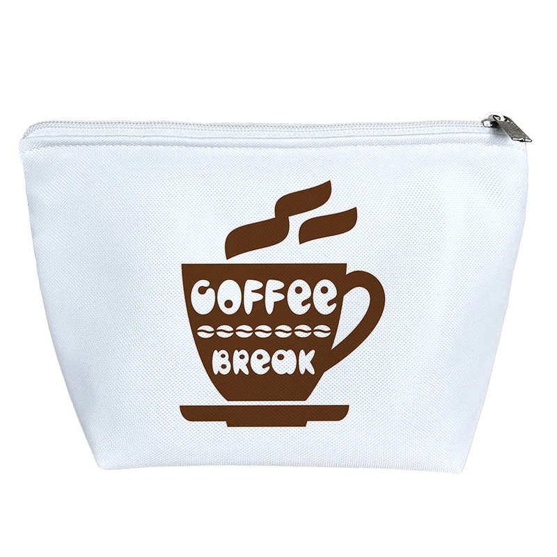 کیف لوازم آرایش دخترانه خندالو مدل قهوه کد 1893