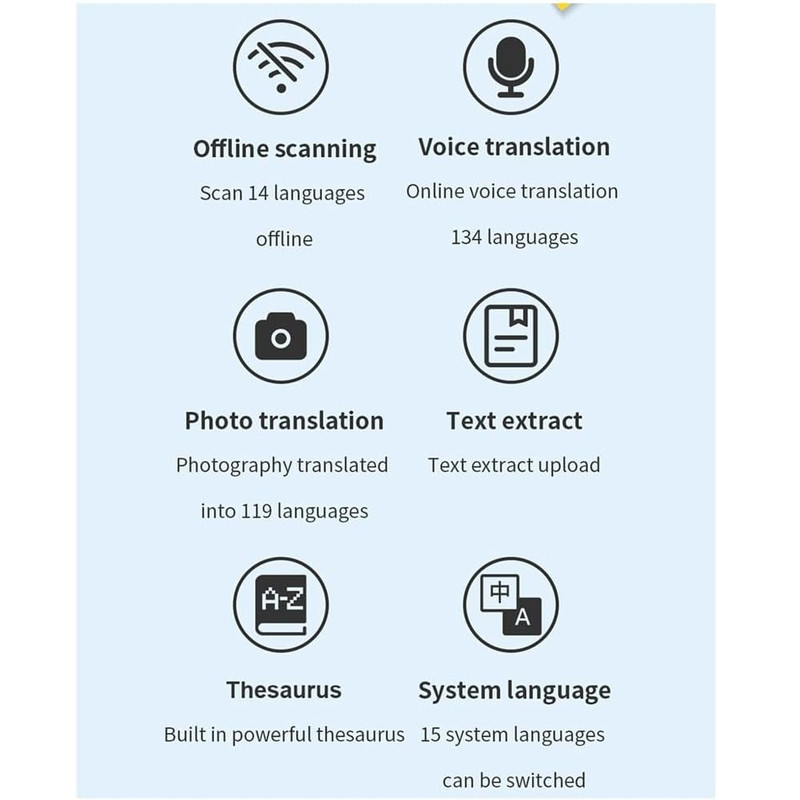 قلم مترجم هوشمند مدل AI-OCR