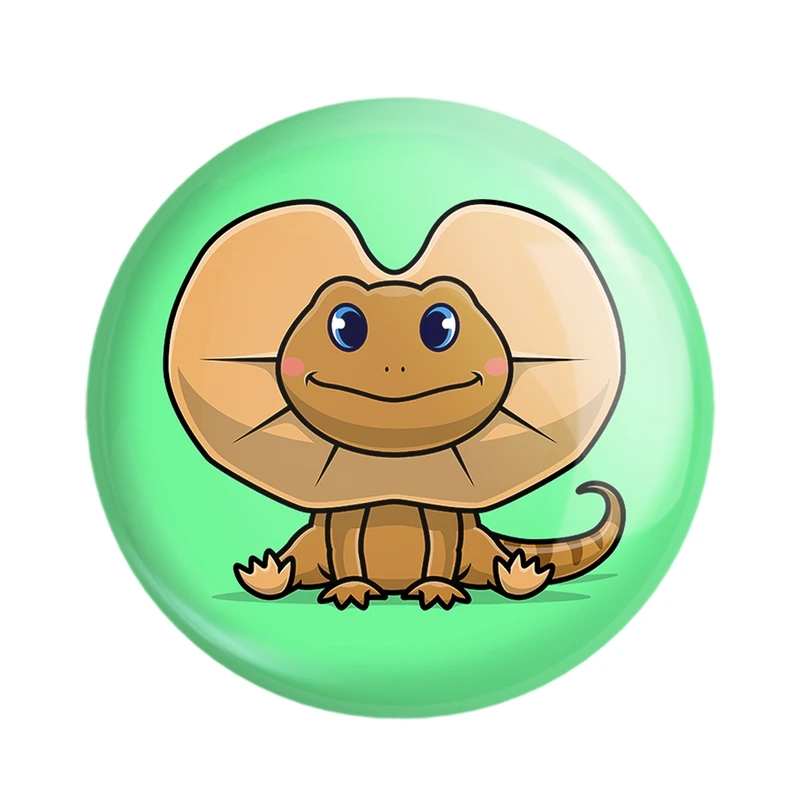 مگنت خندالو مدل حیوانات بامزه مارمولک کد 29642