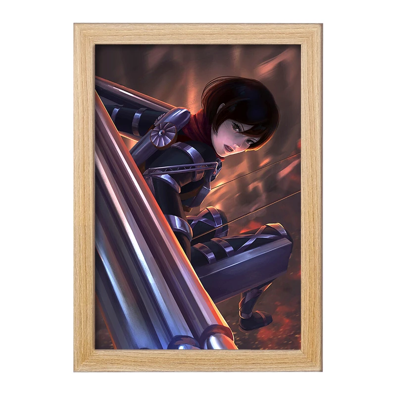 تابلو خندالو مدل میکاسا آکرمن انیمه اتک آن تایتان Attack on Titan  کد 11018