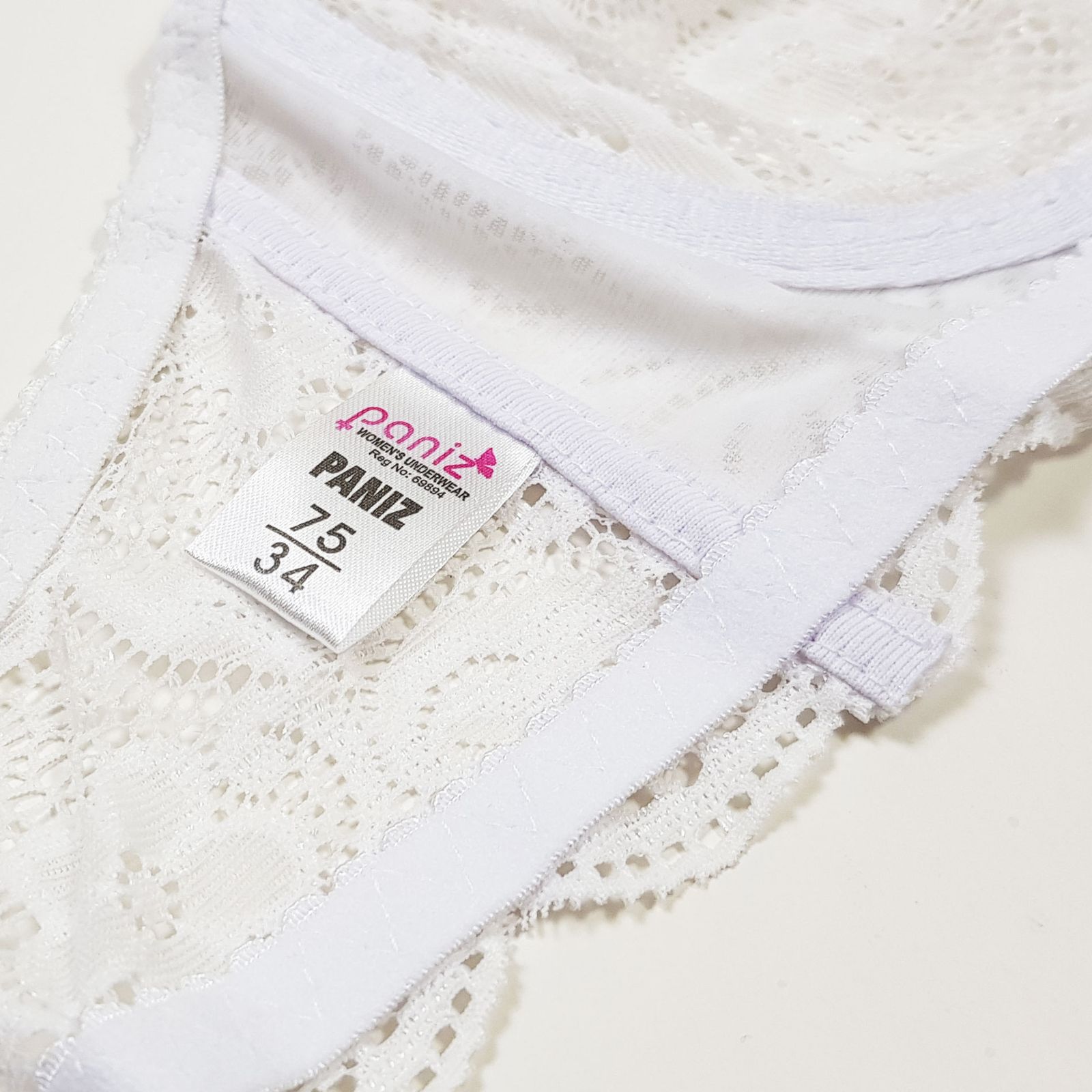 سوتین زنانه پانیذ مدل فنردار کد 66337 -  - 5