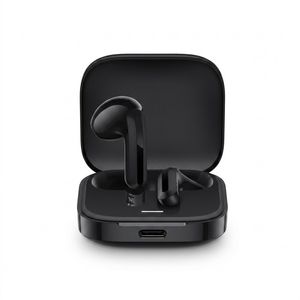 هدفون بلوتوثی شیائومی مدل Redmi Buds 6 Active با نویز کنسلینگ میکروفون (ENC)، درگاه شارژ USB Type-C، دارای دو میکروفون با قابلیت حذف نویز، پشتیبانی از فرمان لمسی، مقاوم در برابر رطوبت و عرق (IPX4)