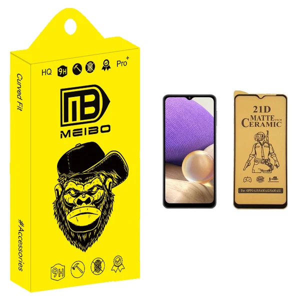 محافظ صفحه نمایش سرامیکی میبو مدل +HD مناسب برای گوشی موبایل سامسونگ Galaxy A32