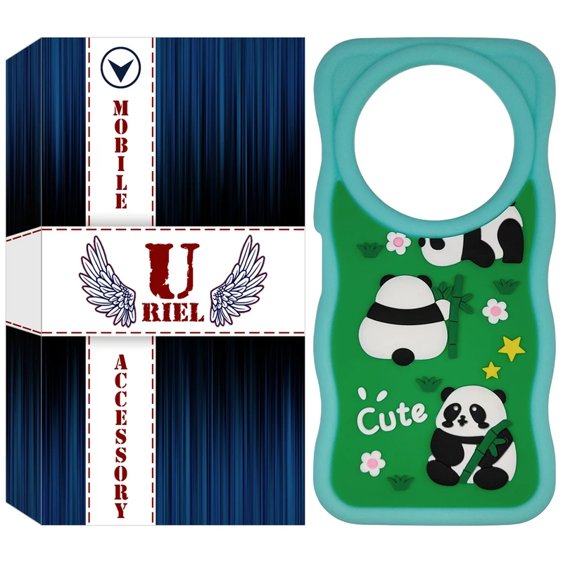 کاور یوریل مدل سیلیکونی عروسکی طرح پاندا مناسب برای گوشی موبایل شیائومی Redmi A3 / Redmi A3x