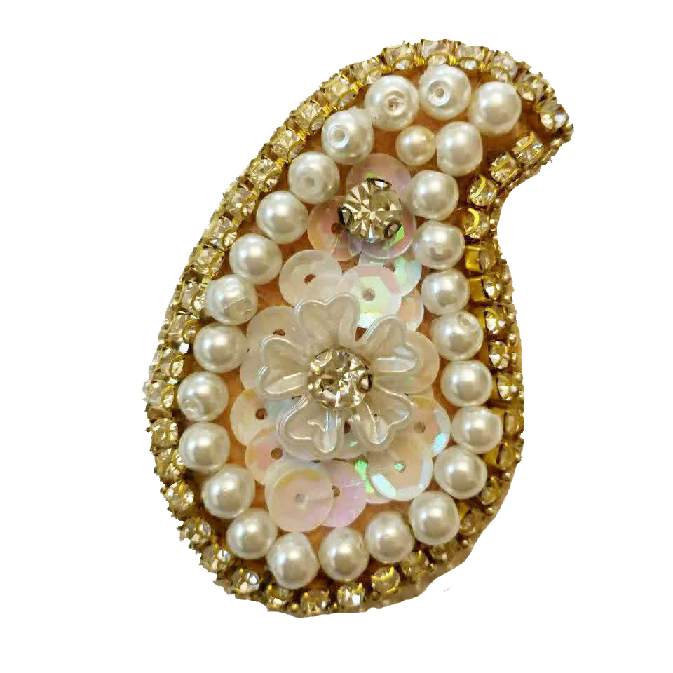 سنجاق سینه زنانه مدل بته جقه