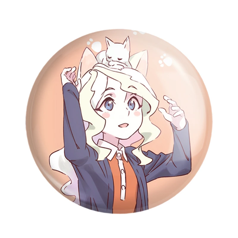 مگنت خندالو مدل دیانا انیمه جادوگران کوچک Little Witch Academia  کد 22856