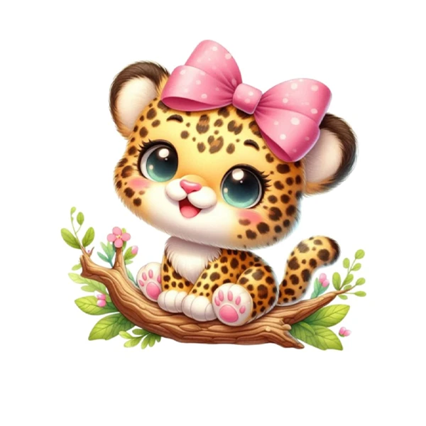 استیکر پارچه و لباس پاد آفرین طرح کارتونی کد 1325