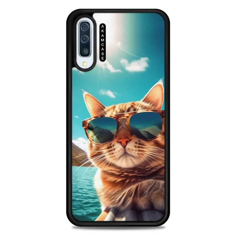 کاور آکام مدل AMC-WSGA50-CATS13 مناسب برای گوشی موبایل سامسونگ Galaxy A50