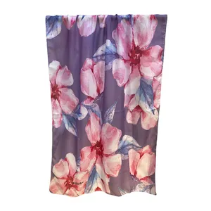 شال زنانه مدل آبرنگی گلدار یاس