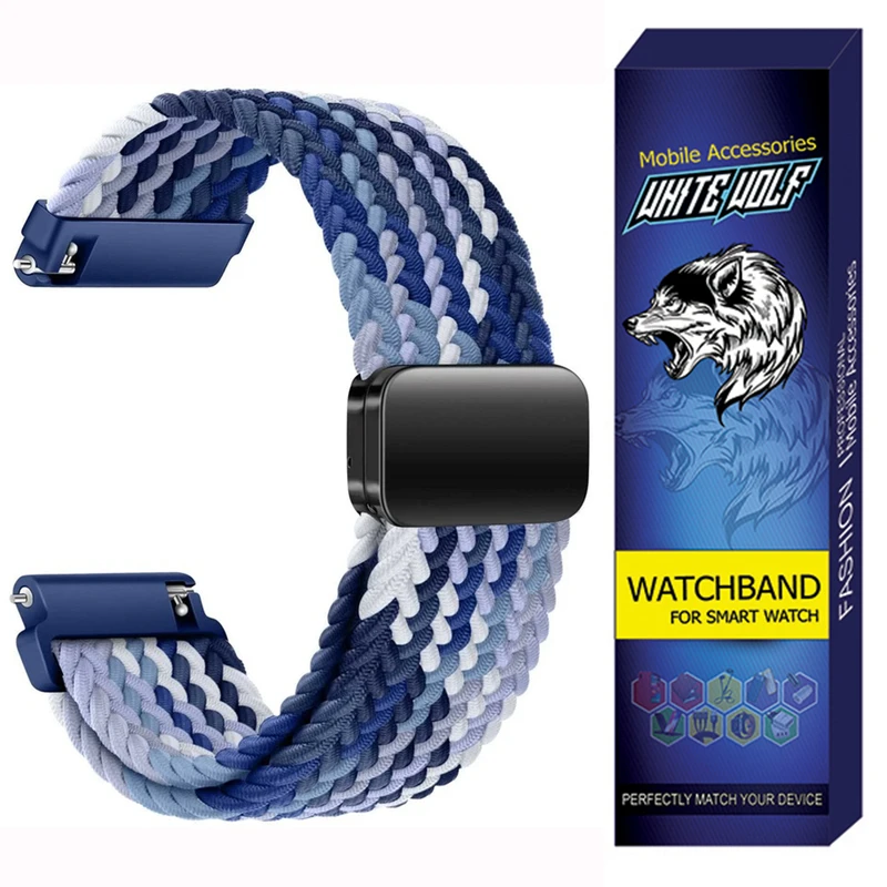 بند وایت ولف مدل W-Braided مناسب برای ساعت هوشمند ناتینگ CMF Watch 3 Pro / CMF Watch Pro 3 (22MM)