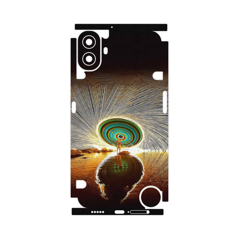 برچسب پوششی ماهوت مدل Night Light Fountain-FullSkin مناسب برای گوشی موبایل ناتینگ CMF Phone 1