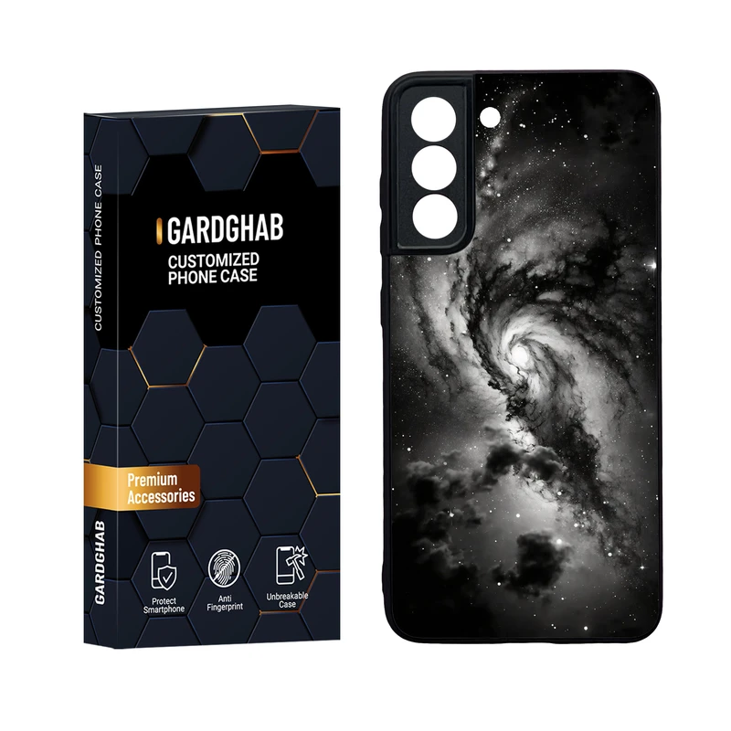  کاور گارد قاب مدل دور ژله ای پشت گلس پسرانه مناسب برای گوشی موبایل سامسونگ Galaxy S21 FE