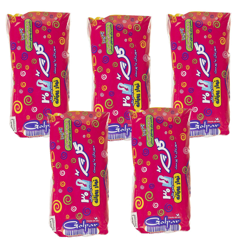 پد بهداشتی گل پر مدل Kind مجموعه 5 عددی