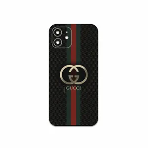 MAHOOT GUCCI-Logo Cover Sticker for Apple iPhone 12