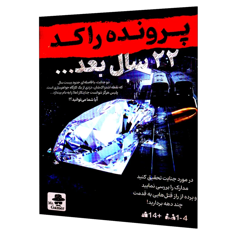 بازی فکری مدل پرونده جنایی 22 سال بعد مناسب برای 14 سال به بالا