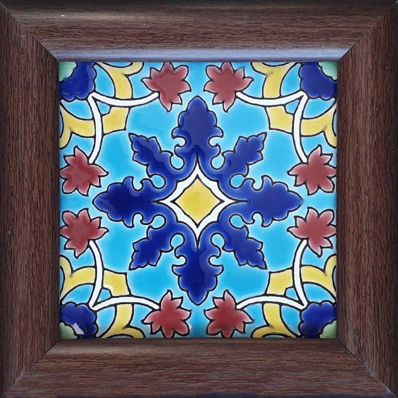 تابلو ویترای طرح کاشی کد 16