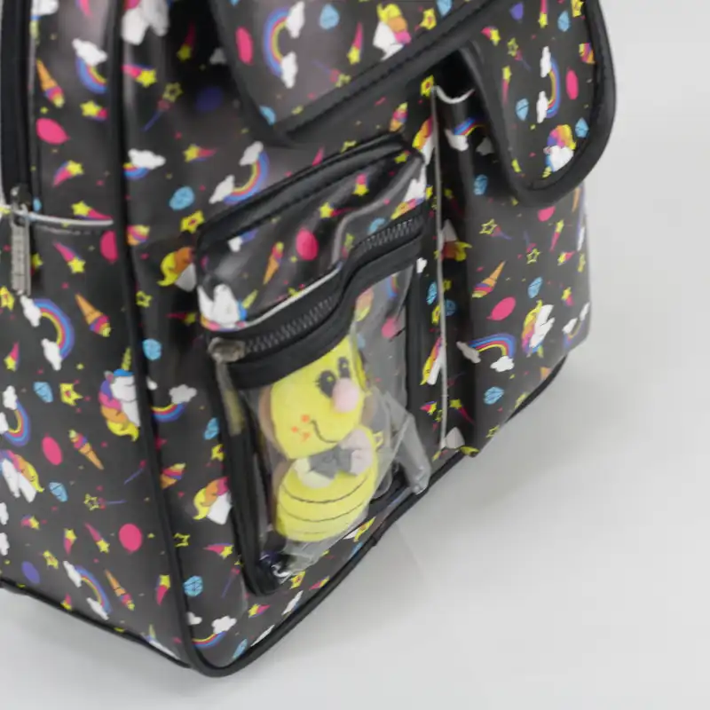 کوله پشتی دخترانه طرح یونیکورن کد DU888