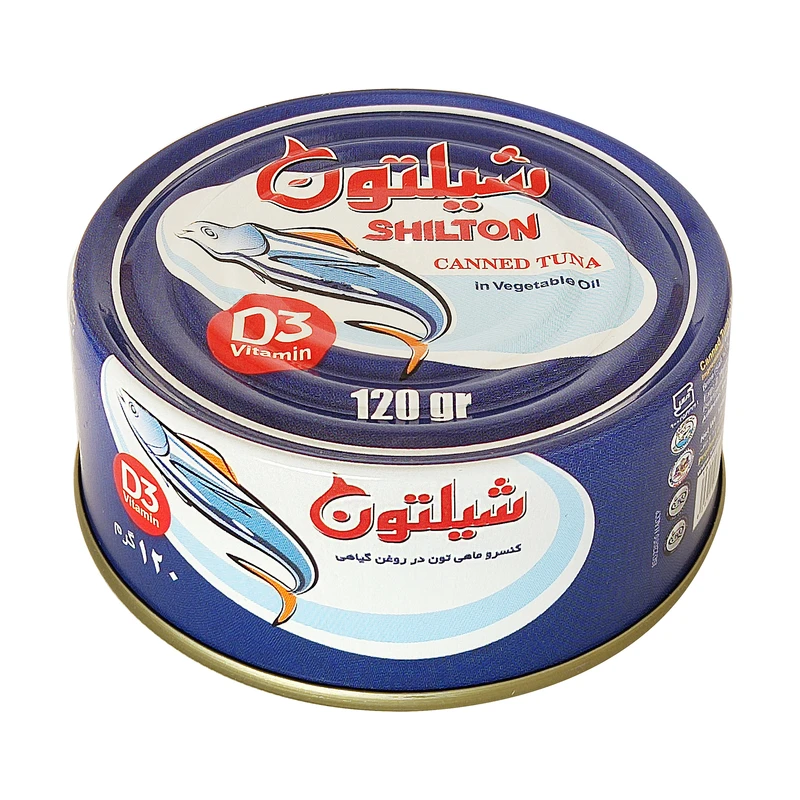 کنسرو ماهی تون در روغن شیلتون - 120 گرم